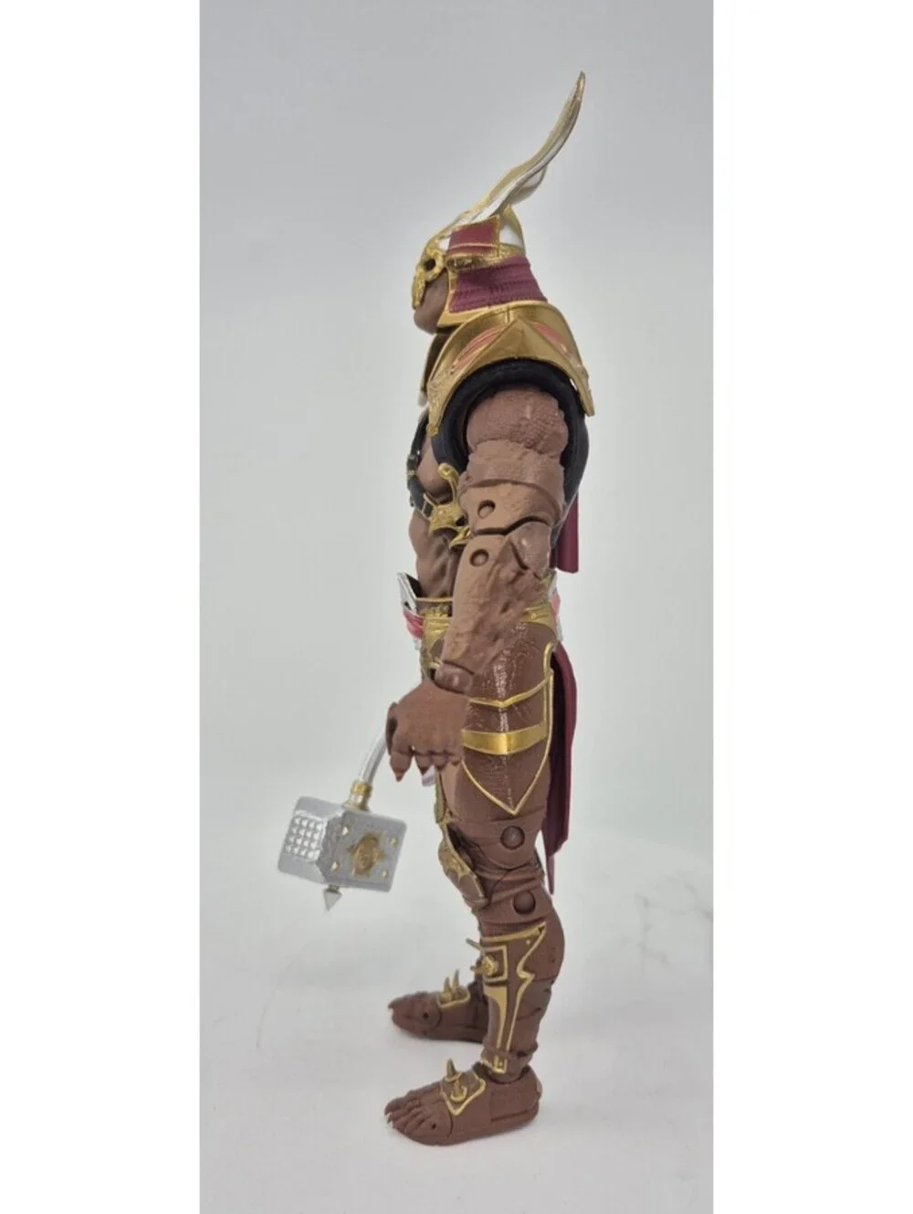 Mcfarlane Toys Mortal Kombat 11 Shao Khan 7-inch Gold/Red Suit Action Figure